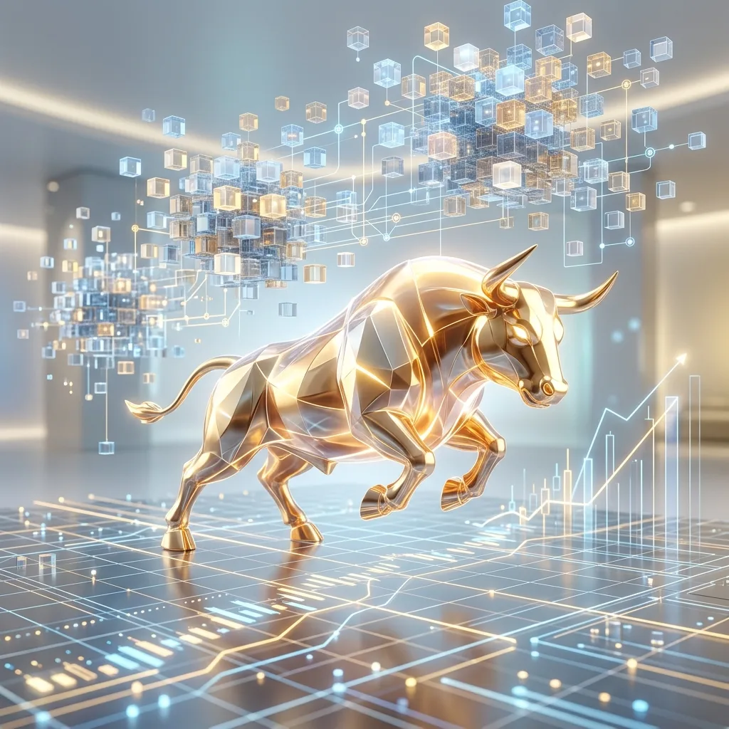 Abstract stock market and wealth creation
